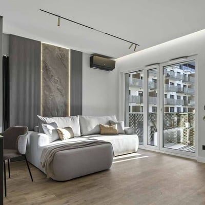 Долгосрочная аренда стильной 4-комнатной квартиры, 87 м², Воля, Варшава, Польша